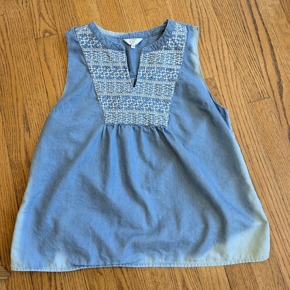 Women's petite medium crown and ivy shirt